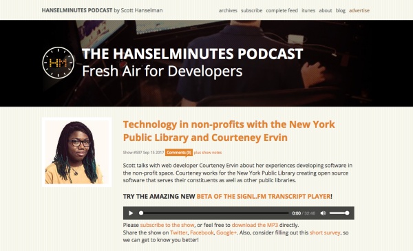 Hansel Minutes Podcast
