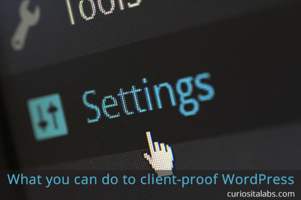 Client Proof WordPress