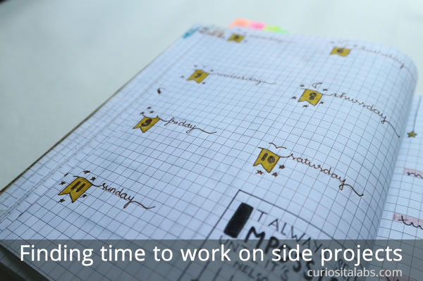 finding time for side projects