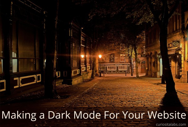 Making a Dark Mode For Your Website