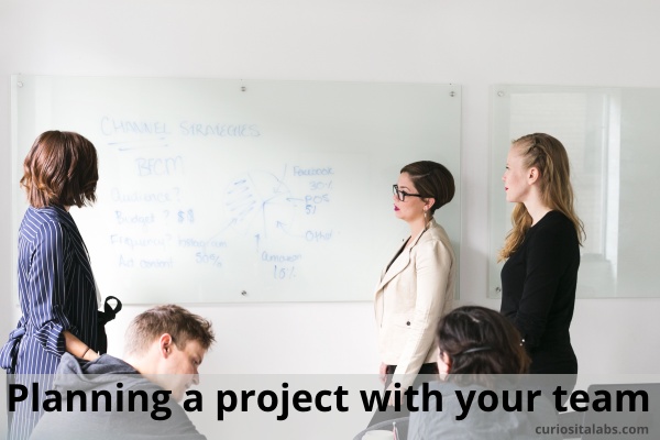 Planning a project with your team