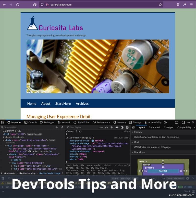 DevTools Tips and More