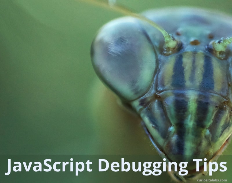 JavaScript Debugging Tips